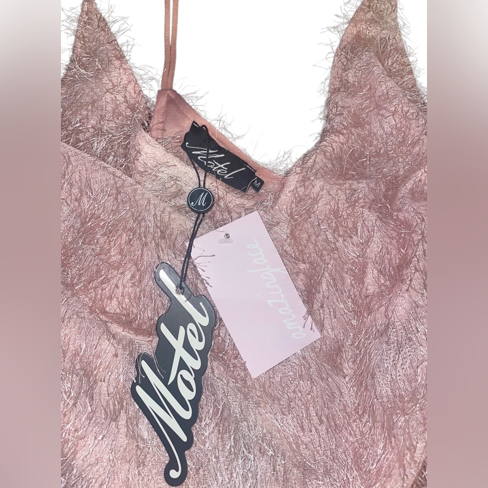 Motel Rocks Pink Backless Dress - Picture 6 of 7